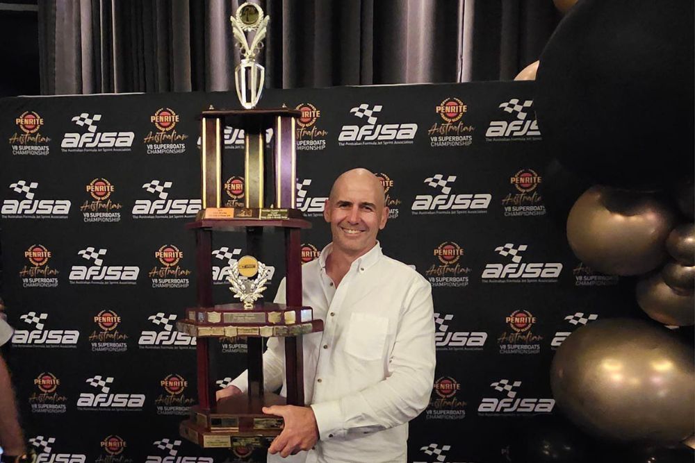 Ollie With 1au Trophy