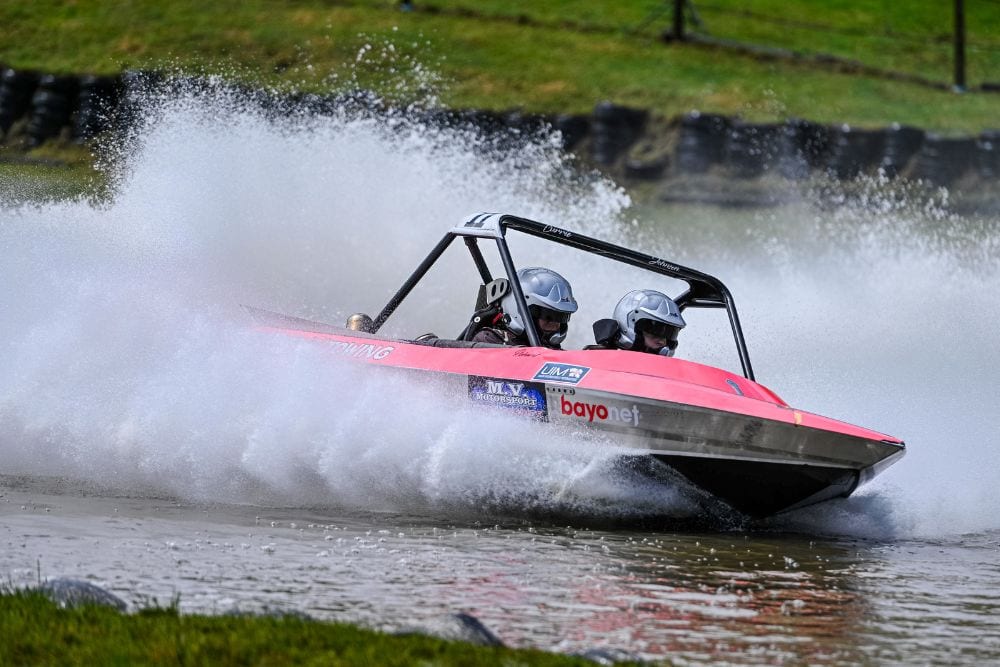 Rookie Driver Gemma Johnson (right) And Richard Currie On Their Way To Their Third Group B Win Of The Season